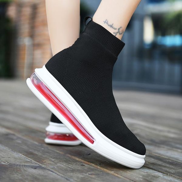 boots 2021 women flat platform sock shoes for breathable mesh sneakers ladies air cushion, Black
boots 2021 women flat platform sock shoes for breathable mesh sneakers ladies air cushion, Black