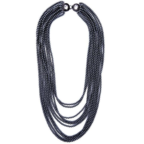 pendant necklaces uer multilayer black acrylic beads necklace perfume women party jewelry chunky long statement collares, Silver
pendant necklaces uer multilayer black acrylic beads necklace perfume women party jewelry chunky long statement collares, Silver