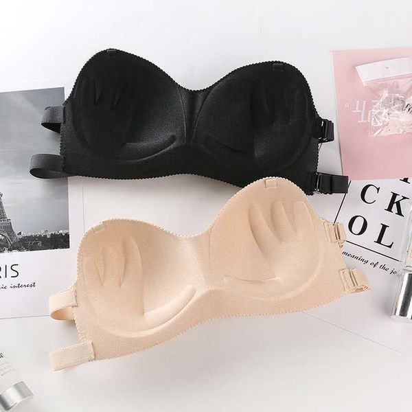 french girdle side buckle strapless dress traceless underwear women's bra, Red;black
french girdle side buckle strapless dress traceless underwear women's bra, Red;black