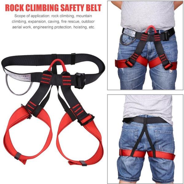 cords, slings and webbing outdoor sports rock climbing harness waist support half body safety belt professional
cords, slings and webbing outdoor sports rock climbing harness waist support half body safety belt professional