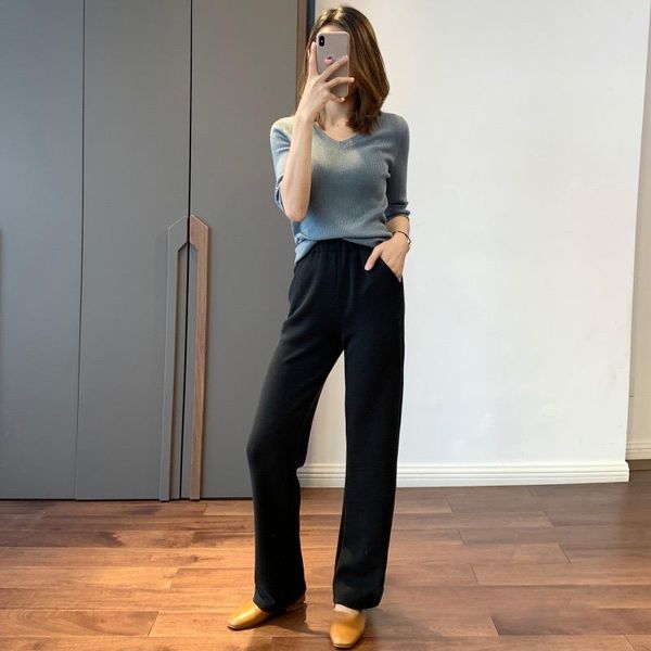 women's pants & capris ladies modal elastic high waist solid black/white/khaki color casual long - magebop 2021 women fashion trousers
women's pants & capris ladies modal elastic high waist solid black/white/khaki color casual long - magebop 2021 women fashion trousers