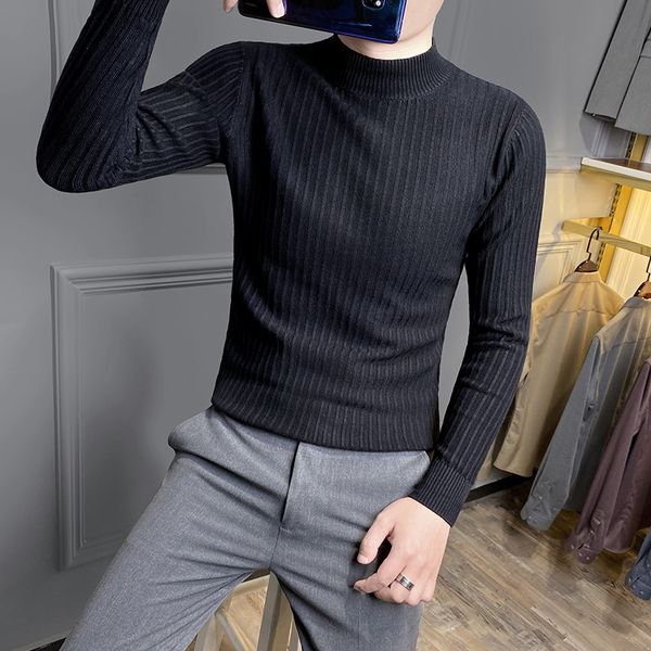 2021 autumn knitted men's casual sweaters thin pullover around the long sleeve neck solid colour bottom s ropa of hombre xj5z, White;black
2021 autumn knitted men's casual sweaters thin pullover around the long sleeve neck solid colour bottom s ropa of hombre xj5z, White;black