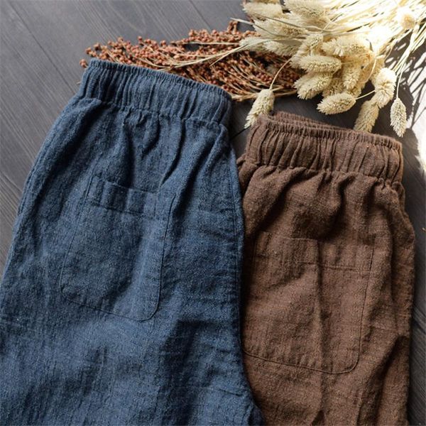 women's pants & capris scuwlinen 2021 harem pantalon femme retro zen elastic waist solid linen cotton straight trousers for women s505, Black;white
women's pants & capris scuwlinen 2021 harem pantalon femme retro zen elastic waist solid linen cotton straight trousers for women s505, Black;white