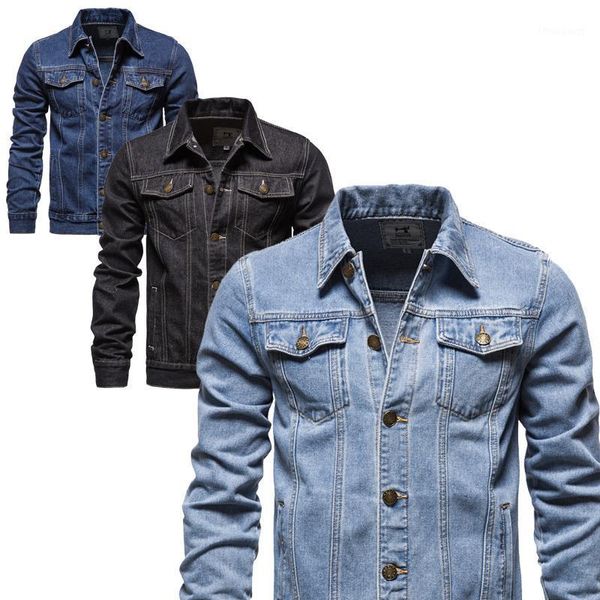 men's jackets 2021 fashion motorcycle casual oversized demin jean jacket men slim solid cotton black coats, Black;brown
men's jackets 2021 fashion motorcycle casual oversized demin jean jacket men slim solid cotton black coats, Black;brown