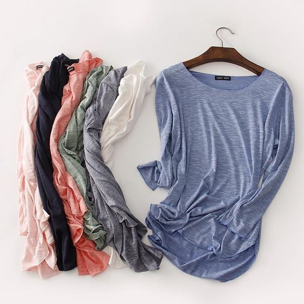 100% cotton tee shirt femme 2021 harajuku long sleeve t shirt women fashion work blusa loose t-shirt camiseta mujer 1414, White
100% cotton tee shirt femme 2021 harajuku long sleeve t shirt women fashion work blusa loose t-shirt camiseta mujer 1414, White