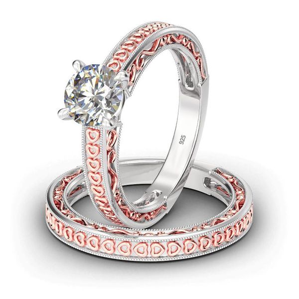 szjinao real 925 sterling silver 1.2ct moissanite gemstone wedding ring for women eternity couple sparking diamond jewelery set, Slivery;golden
szjinao real 925 sterling silver 1.2ct moissanite gemstone wedding ring for women eternity couple sparking diamond jewelery set, Slivery;golden