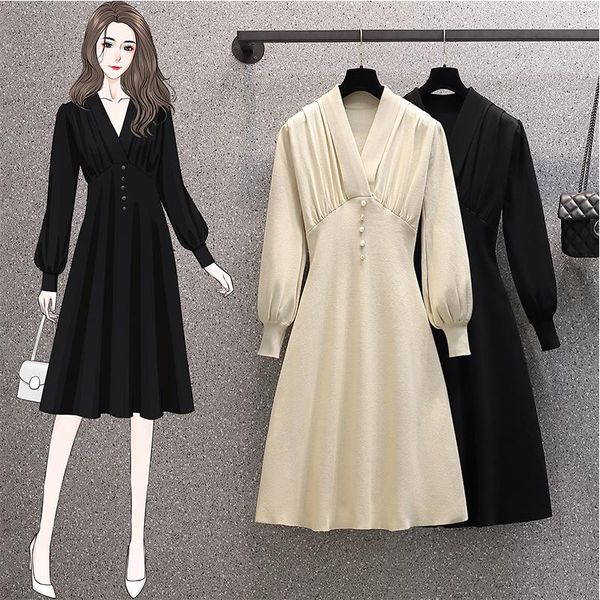 casual dresses black knitted midi plus large size oversize korean fashion kawaii women's elegant autumn 2021 clothing sukienka female, Black;gray
casual dresses black knitted midi plus large size oversize korean fashion kawaii women's elegant autumn 2021 clothing sukienka female, Black;gray