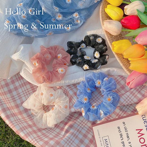 hair accessories summer chic net yarn small daisy printed scrunchie for girls ponytail holders bands elastic
hair accessories summer chic net yarn small daisy printed scrunchie for girls ponytail holders bands elastic