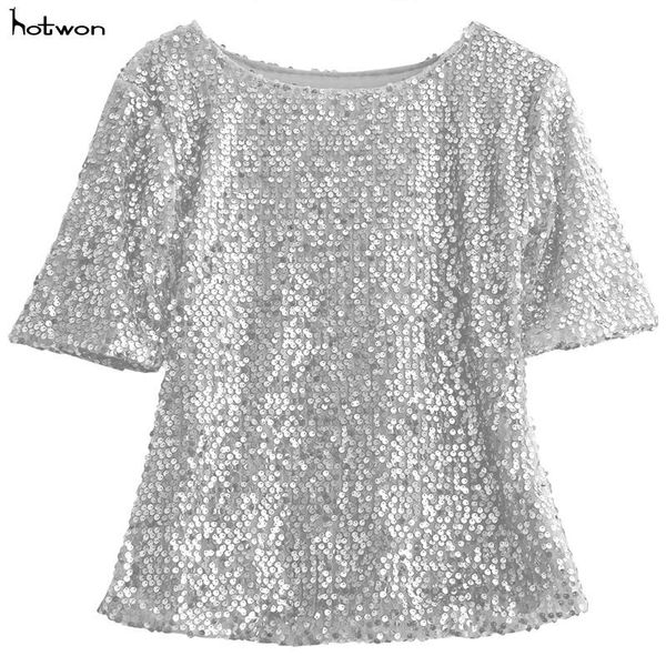 women's t-shirt 2021 women summer loose short sleeve blusa ladies casual off-shoulder glistening sequin shirt tee, White
women's t-shirt 2021 women summer loose short sleeve blusa ladies casual off-shoulder glistening sequin shirt tee, White