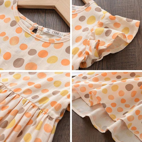 girl's dresses 2021 girls ruffles dress summer kids girl princess fashion polka dot party costumes casual children clothing, Red;yellow
girl's dresses 2021 girls ruffles dress summer kids girl princess fashion polka dot party costumes casual children clothing, Red;yellow