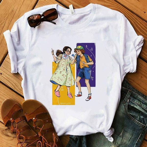 2021 women's stranger 3 t-shirt ms. new t-shirt hip-hop 90s printed gothic female viper street clothing, White
2021 women's stranger 3 t-shirt ms. new t-shirt hip-hop 90s printed gothic female viper street clothing, White