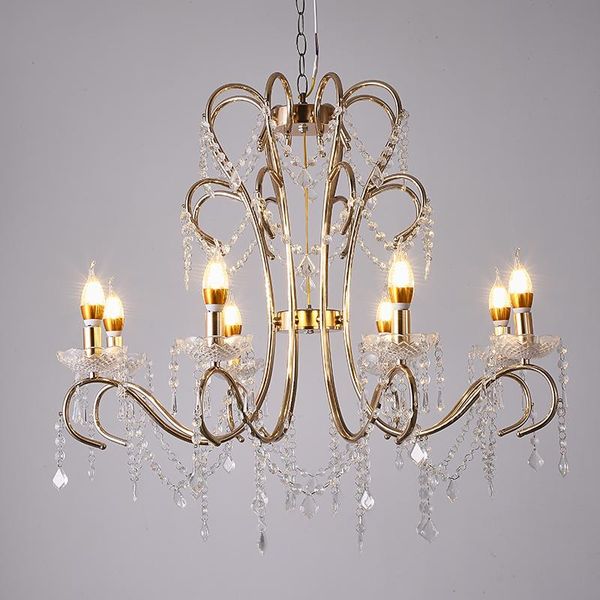 party decoration 4pcs/lot 8 heads hall luxury crystal chandelier large hanging lightting with light for weddings stage decor
party decoration 4pcs/lot 8 heads hall luxury crystal chandelier large hanging lightting with light for weddings stage decor
