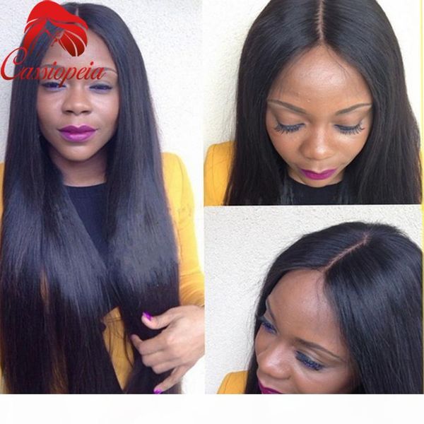 long brazilian silk straight virgin human hair wig 100% unprocessed full lace virgin hair wigs with baby hair for black women, Black;brown
long brazilian silk straight virgin human hair wig 100% unprocessed full lace virgin hair wigs with baby hair for black women, Black;brown