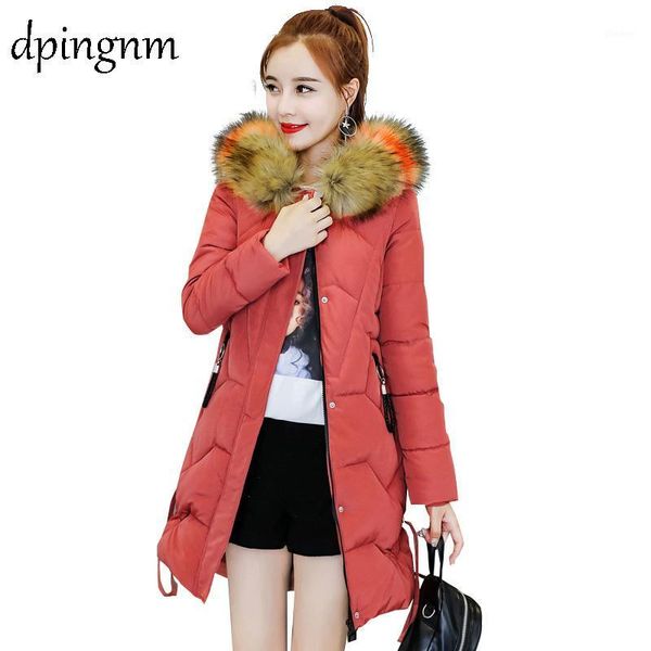 parka women winter new hat colored collar big fur down parka women thickened long 25291, Black
parka women winter new hat colored collar big fur down parka women thickened long 25291, Black