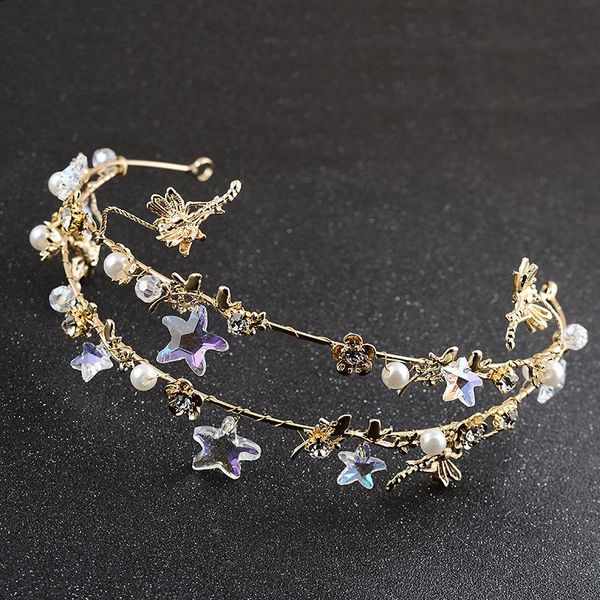 hair clips & barrettes le liin gold stars headband bridal floral headpiece wedding accessories pearls bride jewelry headdress for woman, Golden;silver
hair clips & barrettes le liin gold stars headband bridal floral headpiece wedding accessories pearls bride jewelry headdress for woman, Golden;silver