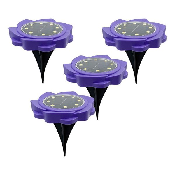 solar lamps 4pcs garden lights 8led ground waterproof light underground sensing colorful for lawn pathway
solar lamps 4pcs garden lights 8led ground waterproof light underground sensing colorful for lawn pathway