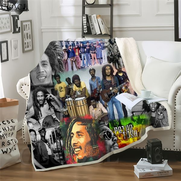 cloocl reggae legendary singer bob marley 3d print hip-hop style air conditioning blanket sofa teens bedding throw blanket plush quilt
cloocl reggae legendary singer bob marley 3d print hip-hop style air conditioning blanket sofa teens bedding throw blanket plush quilt