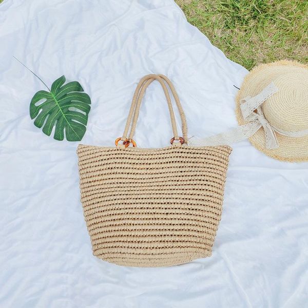 gift wrap straw bag weaving female shoulder bags fairy portable vacation beach high capacity summer
gift wrap straw bag weaving female shoulder bags fairy portable vacation beach high capacity summer