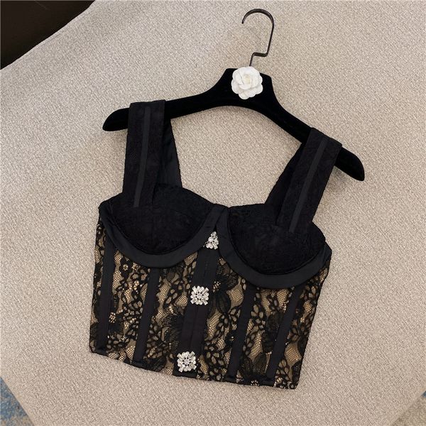 2021 spring just arrived short strass decoration show chest slash lace t-shirt style 881f, White
2021 spring just arrived short strass decoration show chest slash lace t-shirt style 881f, White
