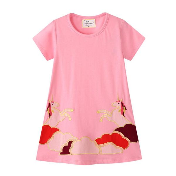 girl's dresses children's cotton unicorns princess girls dress summer animals design kidssummer short sleeve, Red;yellow
girl's dresses children's cotton unicorns princess girls dress summer animals design kidssummer short sleeve, Red;yellow