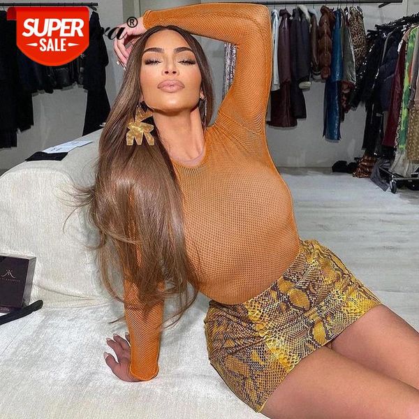 dulzura mesh fishnet women long sleeve bodysuit see through sheer o neck bodycon streetwear 2020 autumn winter club body #ea9h, White
dulzura mesh fishnet women long sleeve bodysuit see through sheer o neck bodycon streetwear 2020 autumn winter club body #ea9h, White