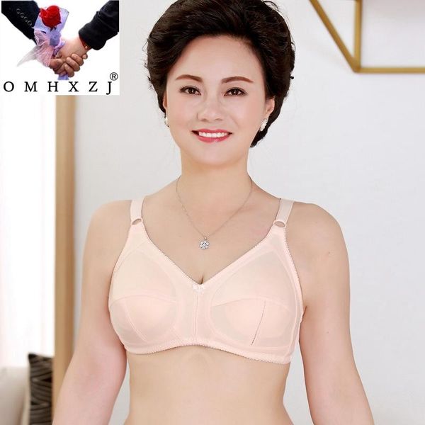 omhxzj wholesale fashion middle age women grandmother gift wireless plus size cd cup adjustable cotton thin comfortable bra ny22, Red;black
omhxzj wholesale fashion middle age women grandmother gift wireless plus size cd cup adjustable cotton thin comfortable bra ny22, Red;black