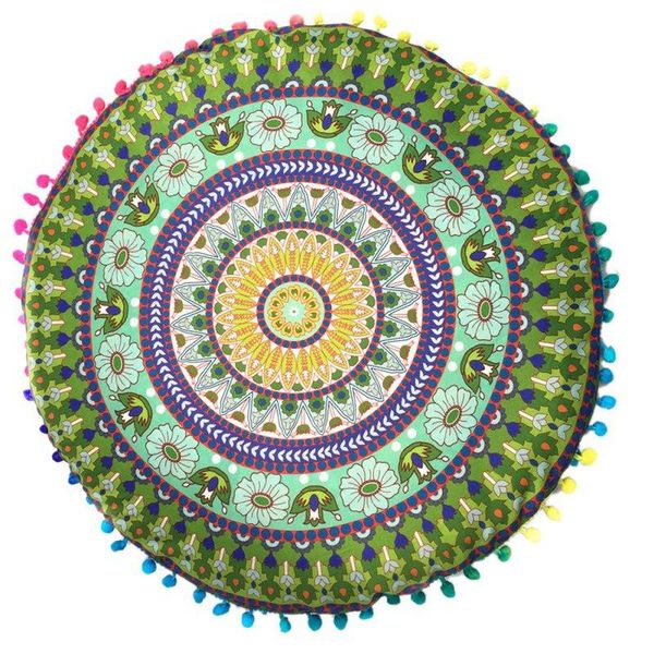 cushion/decorative pillow round seating throw cover mandala floor cushion hippie decorative bohemian style pom cases
cushion/decorative pillow round seating throw cover mandala floor cushion hippie decorative bohemian style pom cases
