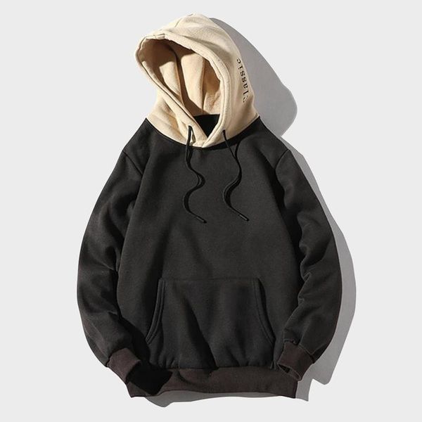 men's hoodies & sweatshirts harajuku men loose patchwork hooded casual sweatshirt with pockets high street wear, Black
men's hoodies & sweatshirts harajuku men loose patchwork hooded casual sweatshirt with pockets high street wear, Black