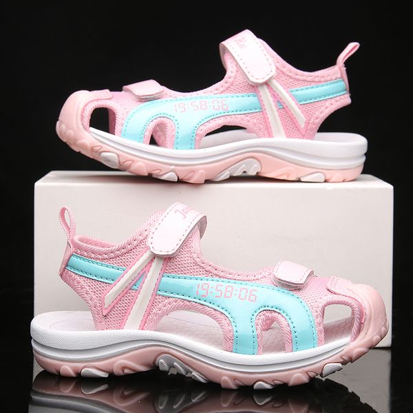 Childrens Beath Sandals for Girls Shoes Sandals Kids Soft-soled Non-slip Sport Sandal Summer Leisure Outdoor shoe, Blue
Childrens Beath Sandals for Girls Shoes Sandals Kids Soft-soled Non-slip Sport Sandal Summer Leisure Outdoor shoe, Blue
