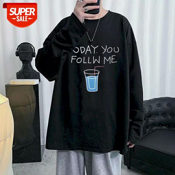t-shirt men women long-sleeved hong kong style harajuku korean version anime shirt loose bottoming shirt spring autum studen #cq2o, White;black
t-shirt men women long-sleeved hong kong style harajuku korean version anime shirt loose bottoming shirt spring autum studen #cq2o, White;black