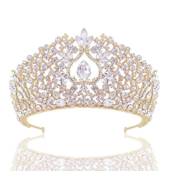 bling crystal tiaras gold color rhinestone pageant crowns baroque headbands for women desinger wedding hair accessories forseven, Golden;silver
bling crystal tiaras gold color rhinestone pageant crowns baroque headbands for women desinger wedding hair accessories forseven, Golden;silver