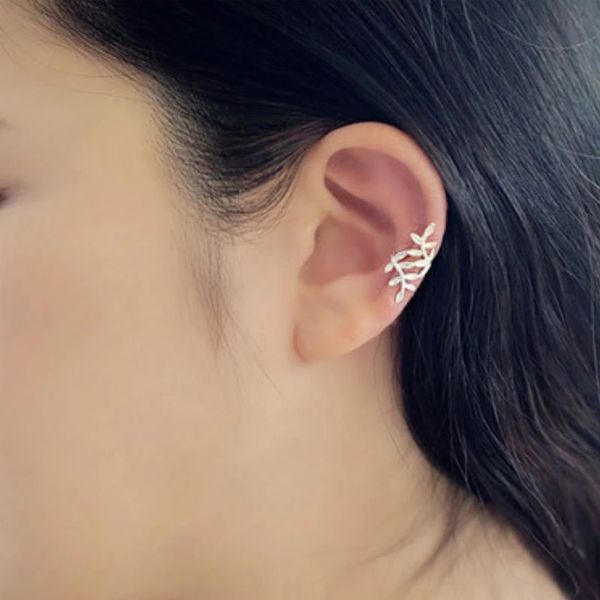 fashion gold color ear cuffs leaf clip earrings for women climbers no piercing fake cartilage earring accessories gift, Silver
fashion gold color ear cuffs leaf clip earrings for women climbers no piercing fake cartilage earring accessories gift, Silver