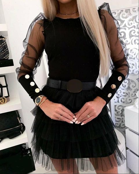 women spring autumn women mesh puff long sheer sleeve pullover blouse casual party club transparent shirt female blusas, White
women spring autumn women mesh puff long sheer sleeve pullover blouse casual party club transparent shirt female blusas, White