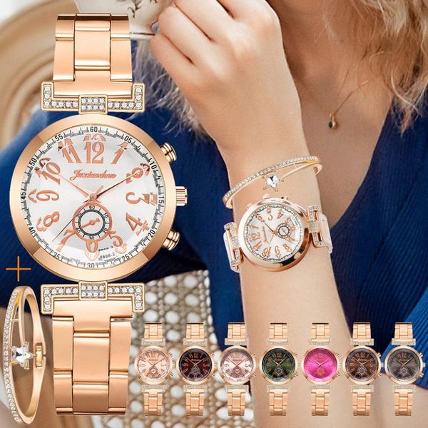 charm bracelets women's watches business fashion casual quartz watch with ladies jewelry gift combination 2021 zegarek damski, Golden;silver
charm bracelets women's watches business fashion casual quartz watch with ladies jewelry gift combination 2021 zegarek damski, Golden;silver