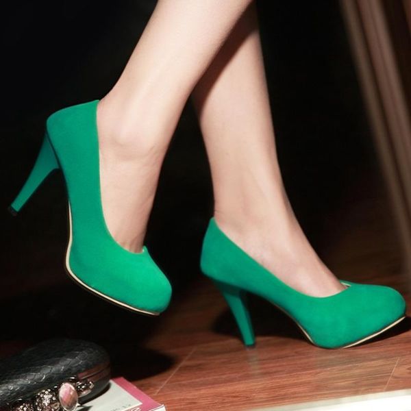 dress shoes 2021 spring women pumps stiletto high heel suede shallow mouth ladies single fashion round toe platform, Black
dress shoes 2021 spring women pumps stiletto high heel suede shallow mouth ladies single fashion round toe platform, Black