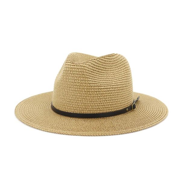 wide brim hats classic ladies men summer toquilla straw sun hat elegant wide-brimmed fedora beach panama 56-60cm, Blue;gray
wide brim hats classic ladies men summer toquilla straw sun hat elegant wide-brimmed fedora beach panama 56-60cm, Blue;gray