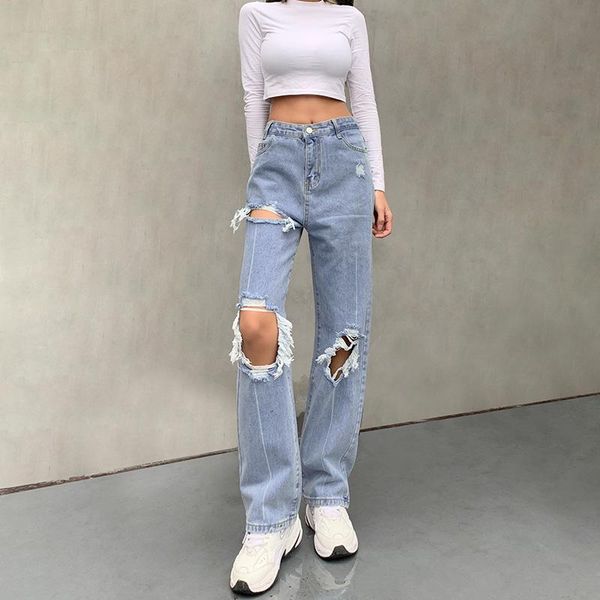 yyxz spring autumn fashion streetwear slim holes solid color sml blue high waist woman casual denim pants lady straight jeans
yyxz spring autumn fashion streetwear slim holes solid color sml blue high waist woman casual denim pants lady straight jeans