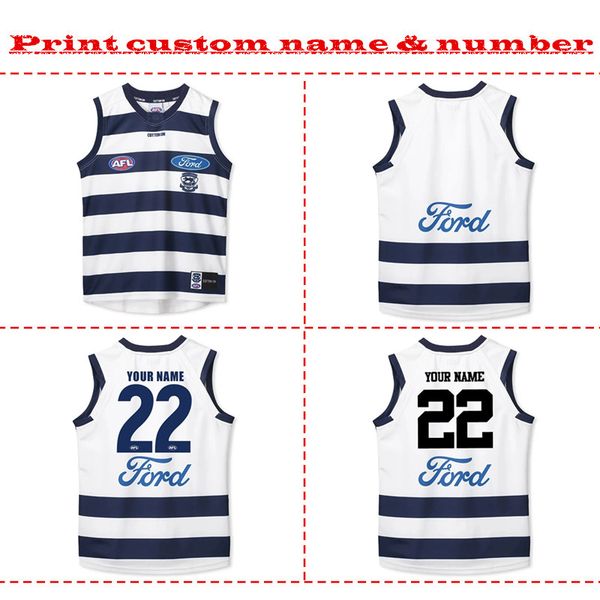 2022 geelong cats afl home guernsey mens size: s-3xl (print custom name number ) delivery, Black
2022 geelong cats afl home guernsey mens size: s-3xl (print custom name number ) delivery, Black