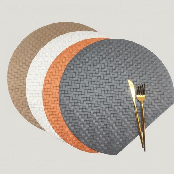 mats & pads tableware pad solid colr placemat simple non-slip heat insulation faux leather for kitchen table decor
mats & pads tableware pad solid colr placemat simple non-slip heat insulation faux leather for kitchen table decor