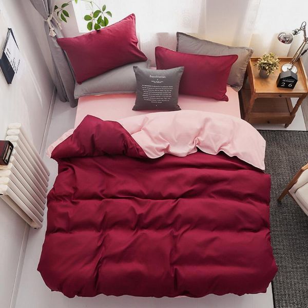 bedding sets autumn fashion wine red pink double colorbedding bed linen pillowcase duvet cover flat sheet king single 3/4pcs
bedding sets autumn fashion wine red pink double colorbedding bed linen pillowcase duvet cover flat sheet king single 3/4pcs