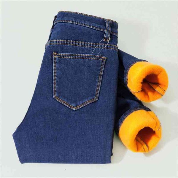 winter warm elastic trousers womens jean soft thickened black plus velvet thick insulated, Blue
winter warm elastic trousers womens jean soft thickened black plus velvet thick insulated, Blue