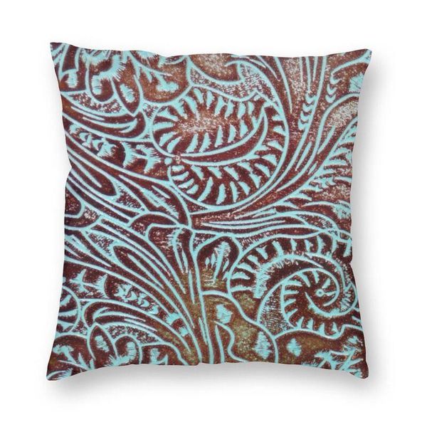 cushion/decorative pillow aqua brown tooled leather throw cover home decor floral textures cushion 40x40cm pillowcover for living room
cushion/decorative pillow aqua brown tooled leather throw cover home decor floral textures cushion 40x40cm pillowcover for living room