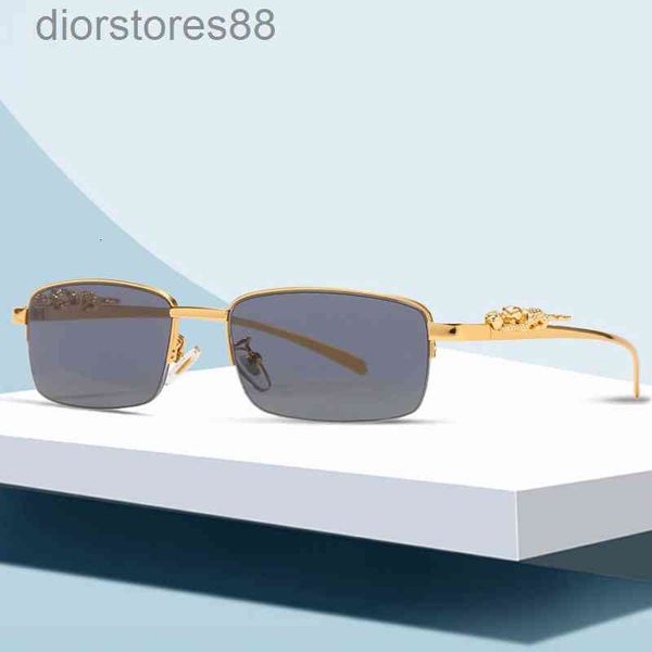 sunglass glasses leopard head half frame es men's trend small box women's fashion, White;black
sunglass glasses leopard head half frame es men's trend small box women's fashion, White;black