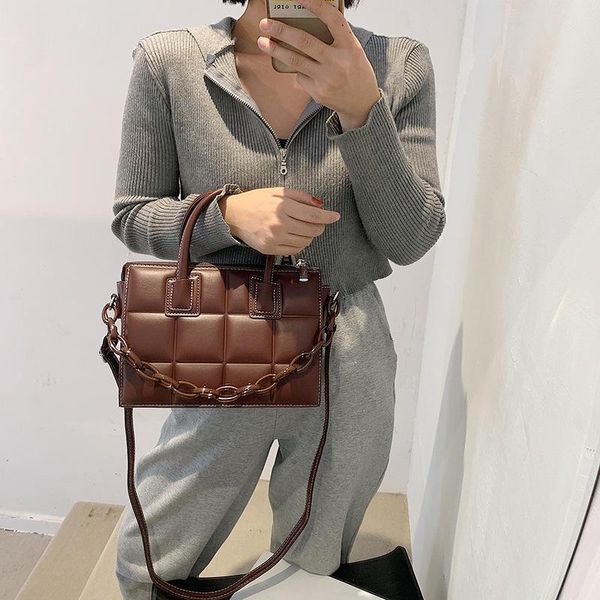 shoulder bags for ladies women's 2021 quilted bag quality soft leather designer chain handle messenger handbag sac a main
shoulder bags for ladies women's 2021 quilted bag quality soft leather designer chain handle messenger handbag sac a main