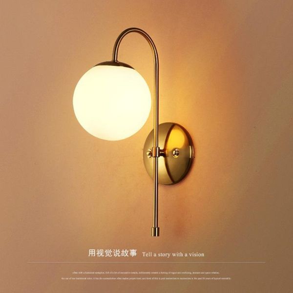 wall lamp japan deco maison glass ball bedside bedroom living room luminaria de parede cabecero cama
wall lamp japan deco maison glass ball bedside bedroom living room luminaria de parede cabecero cama