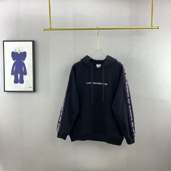 men's hoodies & sweatshirts vtm hoodie 2021 men women 1:1 patch letter logo slightly oversize pullovers white sweatshirt, Black
men's hoodies & sweatshirts vtm hoodie 2021 men women 1:1 patch letter logo slightly oversize pullovers white sweatshirt, Black