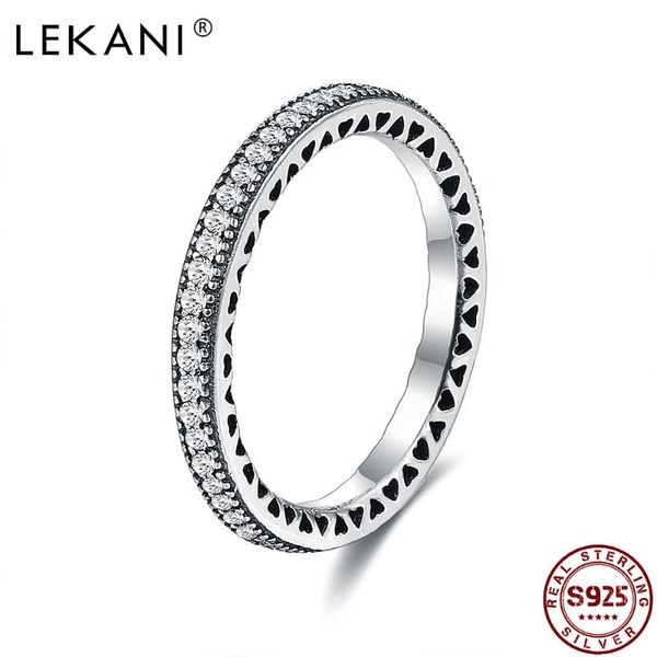 cluster rings lekani hearts for women authentic 925 sterling silver clear cz stackable vintage luxury fine jewelry gift engagement ring, Golden;silver
cluster rings lekani hearts for women authentic 925 sterling silver clear cz stackable vintage luxury fine jewelry gift engagement ring, Golden;silver