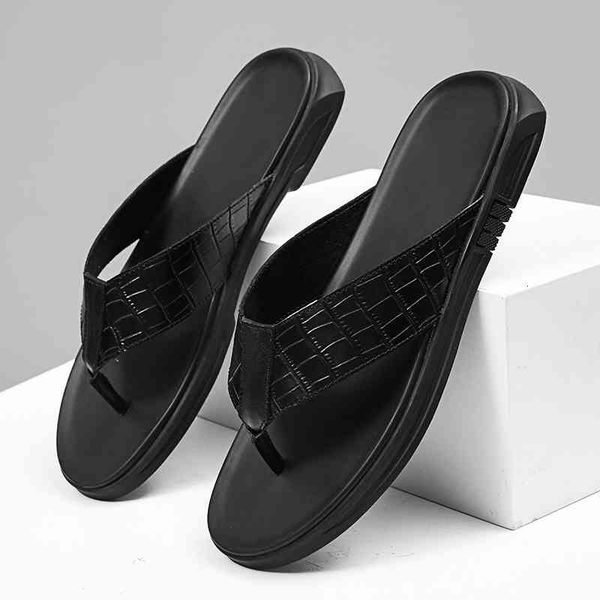 slippers golden sapling classics flip flops fashion men's genuine leather casual shoes men breathable summer beach leisure flats s, Black
slippers golden sapling classics flip flops fashion men's genuine leather casual shoes men breathable summer beach leisure flats s, Black