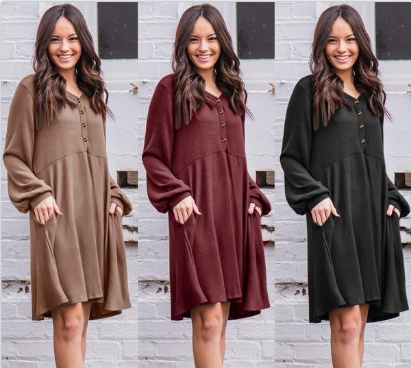 casual dresses 2021 women long sleeve autumn shirt dress cotton elegant solid work female plus size woman, Black;gray
casual dresses 2021 women long sleeve autumn shirt dress cotton elegant solid work female plus size woman, Black;gray