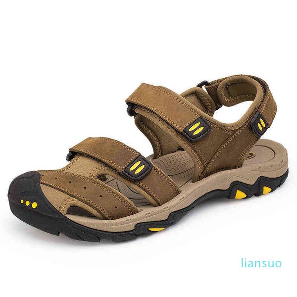 sandals fashion summer shoes cow leather men mens casual non-slip rubber soles beach plus size 38-47, Black
sandals fashion summer shoes cow leather men mens casual non-slip rubber soles beach plus size 38-47, Black